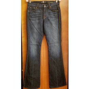 7 For All Mankind High Rise "A" Pocket Jeans 28